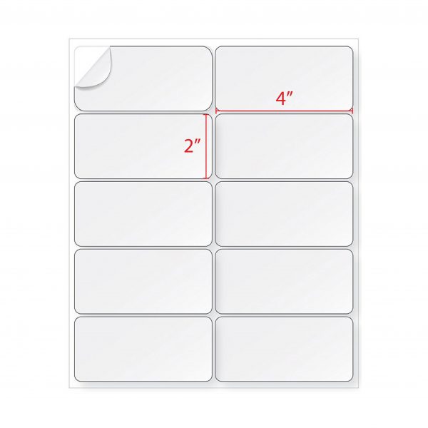 Address Labels: 1″ x 2-5/8″ Same Size as Compatible Avery 5160, 5260 ...