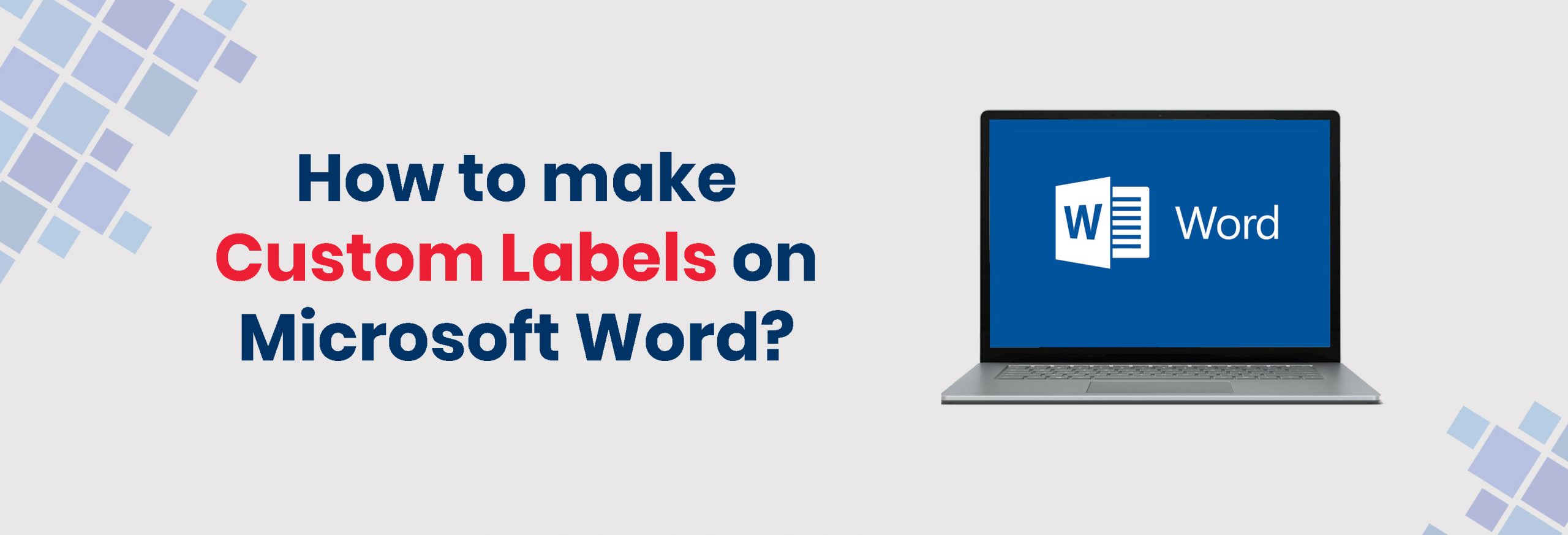 How To Make Custom Labels On Microsoft Word EnKo Products