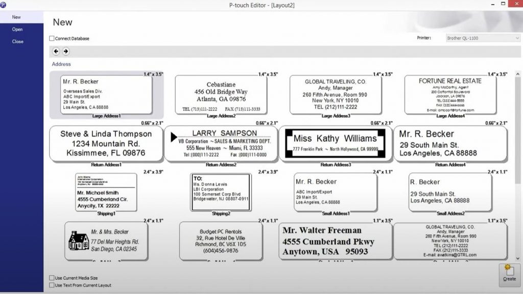 How To Print Labels On A Brother Printer EnKo Products