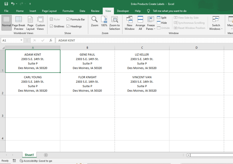 How To Print Labels From Excel Excel Labels Guide