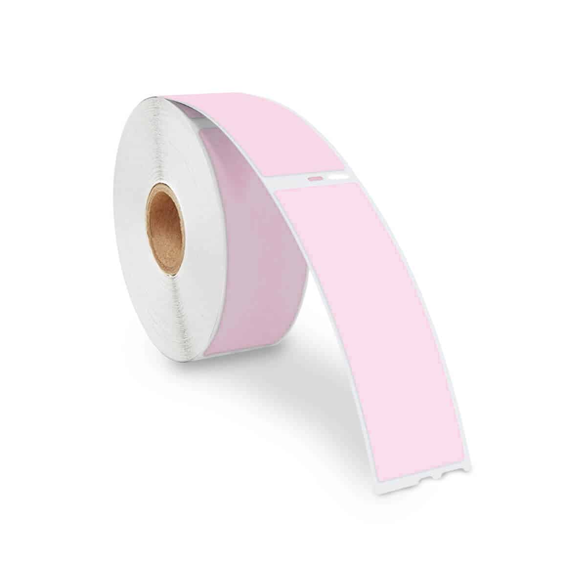 Dymo 30252 Pink Compatible Address Labels 1-1/8″ x 3-1/2″