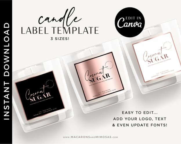 Candle-label-design-Macarons-and-Mimosas